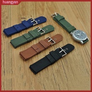 HY| Military Army Nylon Wrist Watch Band 18mm 20mm 22mm 24mm Replacement Strap