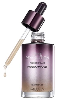 MISSHA Time Revolution Night Repair Probio Face Serum Ampoule (1.69 Fl Oz) -Intense Hydration, Probi