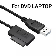 Sata Cable Slimline Sata To Usb Dvd Rom Rw Slim Line Cable Adapter Cd