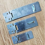OVERPAL WHITE PLATE PADLOCK OVERVAL PADLOCK SLOT HOOK + SCREW