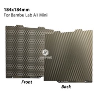 【Chat-support】 PEI Honeycomb Build Plate For Bambu Lab P1P/P1S/X1/X1C/A1 Double Sided PEI Spring Ste