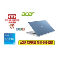 ACER ASPIRE 5 A514-54G-50B4 – Intel® i5-1135G7 | 4GB | 512GB SSD | NVIDIA MX350 2GB | 14″ FHD | 3YEA