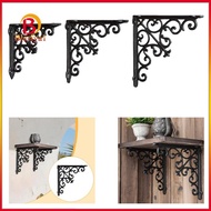 [Blesiya] Decorative shelf bracket support, sturdy shelf bracket, shelf bracket for