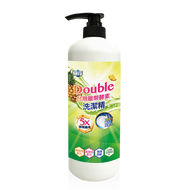 【極淨】 DoubIe台灣鳳梨酵素洗潔精1000ml-3入