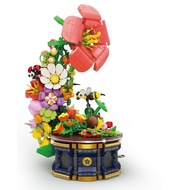 Kaizhi Building Block Flower Compatible Lego Children's Educational Assembling Insect Animal Jungle 