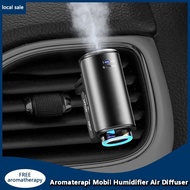 NEW Auto Electric Air Diffuser Aroma Car Air Vent Humidifier Mist .