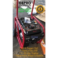 DEPRO 8KVA (8000Watt) Gasoline generator TK8500 with Electric Start, Handle & Wheel - 6 Months Warra