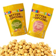 Better Gourmet Popcorn ( Coconut Sugar, Himalayan Pink Salt ) 100g - Certified Halal