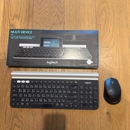 Logitech K780 wireless keyboard & M720 mouse