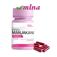 New Item JAMU DIKNA Kapsul Manjakani 30s Premium Wanita Langsina Femina Plus Bidan Liza Jamu Nenek