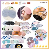 MATA Aisleep Soft 3D Sleeping Googles Sleeping Glasses Black gel fur Pink rabbit bunny astronaut cut