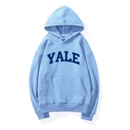 Áo Nỉ Trùm Đầu Yale University YALE Áo Khoác Nam Nữ Rộng Rãi Thường Ngày Mùa Xuân Thu Quần Áo Học Si