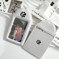 Kpop Idol Martin 3 Inch PVC Card Holder Idol Storage Pendant ID Holder Small Card Protector Case