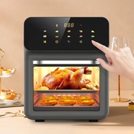 10L Large Capacity Oil-free Electric Air Fryers Household Kitchen 360° Baking Convection Oven Automa