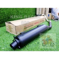 HPSP & REDLEO EXHAUST STANDARD CUTTING Y15ZR LC135 4S 5S Y16ZR RS150 HYPERSPEED 100% ORIGINAL ( RED 