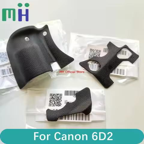 COPY NEW 6D2 6DII 6DM2 Camera Body Rubber Front Grip + Rear + Left Side Cover For Canon 6D Mark II /