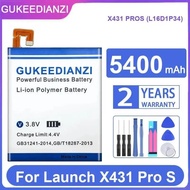 For Launch X431 Pro S Pros L16D1P34 Long-Lasting Performance Tablet Battery 5400Mah
