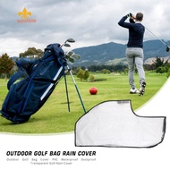 PVC Golf Bag Outdoor Waterproof Dustproof Transparent Golf Bag Cover Protector # [anisunshine.sg]