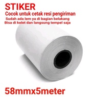 58Mm Thermal Sticker Printer Paper