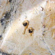 เครื่องประดับ Rock Me Jewelry รุ่น Lava Earrings ต่างหู ทองเหลือง ประดับพลอย