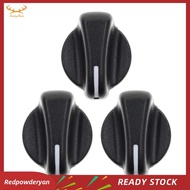 [Redpowderyan] 3Pcs Car Climate Control Switch Knobs Dials Cover for 1999-2005   05011218AC 1EJ51BD1