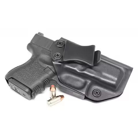 Inside The Waistband IWB Kydex Holster Custom Fit For Glock 26 27 33 Gen1-5 Concealed Carry Guns Pis