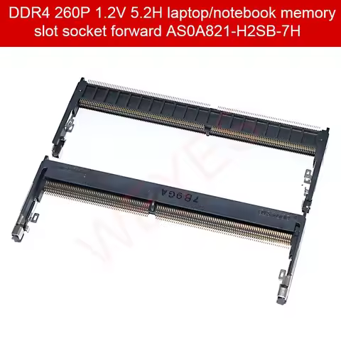 Genuine New DDR4 260P 1.2V 5.2H Laptopnotebook Memory Slot Socket Forward AS0A821-H2SB-7H(2PCS)