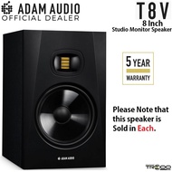 ADAM Audio T8V Nearfield Studio Monitoring Wired Desktop Bookshelf Speakers (Each)