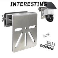 INTERESTING Gutter Bracket, Wall Mount Metal Wall Mount Bracket, Gutter Mount Channel Mount Camera H