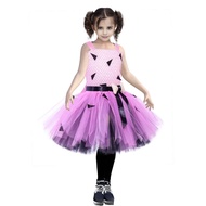Halloween Man Dress Girls Funny Bone Princess Dress Children Historical Stone Age Dress Up Costume