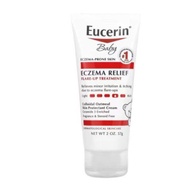 Eucerin, Baby, Eczema Relief, Flare Up Treatment, Fragrance Free, 2 oz (57 g)