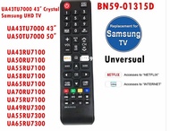 Samsung UA43TU7000 43 ″ คริสตัล UHD Smart TV UA50TU7000 50 ″ Smart TV UA50RU7100WXXY UA75RU7100WXXY UA65RU7300 UA43RU7100 / UA50RU7100 / UA55RU7100 UA58RU7100 / UA65RU7100 / UA70RU7100 / UA75RU7100 UA49RU7300 / UA55RU7300 / UA65RU7300