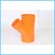 ۩ ◄ ✤ ORANGE PVC WYE REDUCER 2" X 3" | 3" X 4" | 3" X 4" | S600 | ORANGE PVC FITTINGS