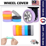 1Pcs Silicone Luggage Wheel Cover Luggage Wheel Protector Luggage Wheel Rubber Getah Roda Luggage Ro