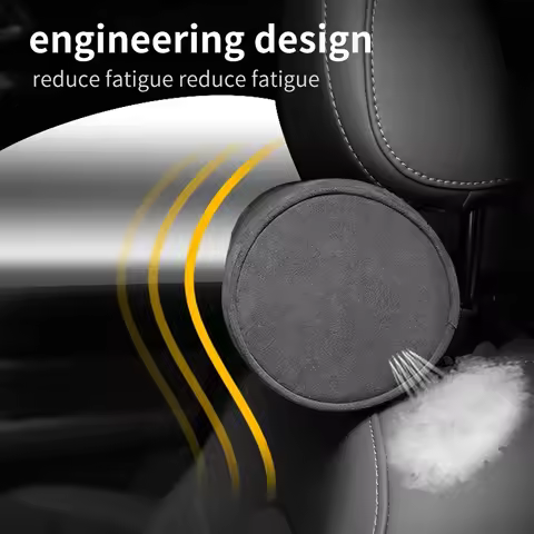 For Ferrari 488 F8 296 812 SF90 Roma Portofino 458 Car Headrest Neck Pillow Round Headrest High-end 
