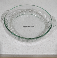 Piring Saji Kaca Berkualitas Mangkok Wadah Saji Piring Sayur Besar Glass Plate