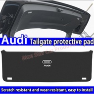 Audi Rear car tailgate pad, tailgate protective pad, tailgate anti kick pad, tailgate pad for 13-22 