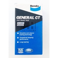 Front Brake Pads for All New Corolla Altis 2008-2019 - Bendix Db 1802