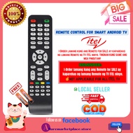 (Pls Read b4 u Order)- ITEL Smart TV Remote ITEL ANDROID TV Remote TV LED ITEL Remote TV