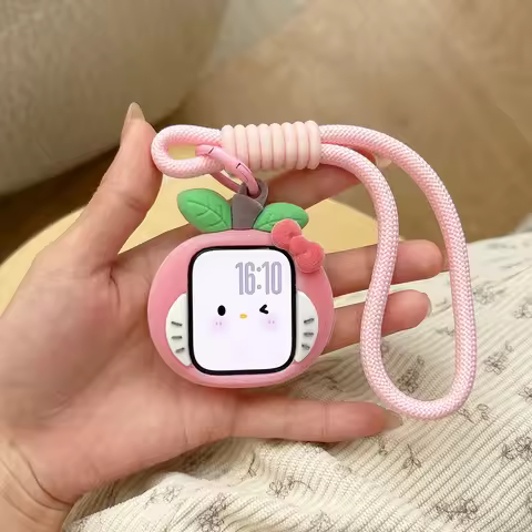 For Apple Watch S11 S10 S9 S8 SE Ultra 40 42 44 45 46 49 MM Watch Case Plucked peach Gift Fashion La