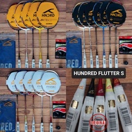 HUNDRED FLUTTER S ATTK CTRL ZOOM 32LBS HNDRD Attack Control Zoom Badminton Racket 100% Original