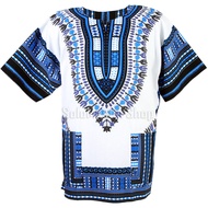 Dashiki African Shirt Cotton Hiphop เสื้อจังโก้ เสื้ออินเดีย เสื้อแอฟริกา เสื้อฮิปฮอป เสื้อโบฮีเมียน ad15s เสื้อสงกรานต์ สงกรานต์