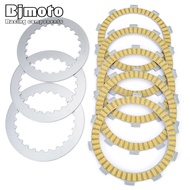 Clutch Friction Disc Plates For Honda ATV TRX300EX Sportrax 300 EX X X9 CR125 RD/RE AX-1 NX250 J/K/R