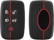 Silicone Car Key Fob Case for Land Rover A9 Range Rover Sport Evoque Freelander Discovery 4 Jaguar X