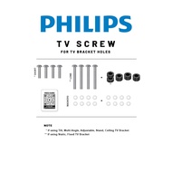 [PHILIPS] Tv Screw for TV Bracket Holes VESA Wall Mount Skru for TV Hanging Holes