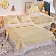 Lace HQ Cotton Premium 3 in 1 Fragrance Bedding set Wangian Cadar Patchwork Cadar Pengantin Beropol