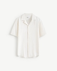 Áo Sơ Mi Tay Ngắn Nam Cổ Cuban Form Regular - Routine 10F25SHS002