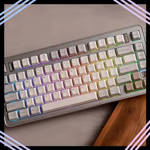 TICKTYPE EVO75 Mechanical Keyboard Three Mods Low Delay RGB Gaming Keyboard High Endurance Gasket Ho