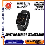 Awei H6 Heart Rate Smart Watch(6 months warranty)