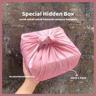 HIDDEN BOX FOR DELIVERY HAMPERS/ RATTAN HANDLERing, besek, gift parcel BOX, dowry